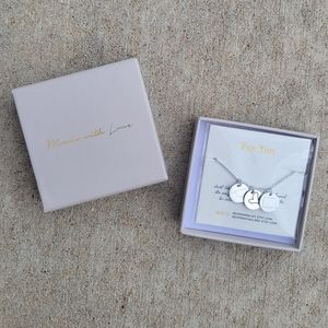 Long Distance Loved One Necklace NWT